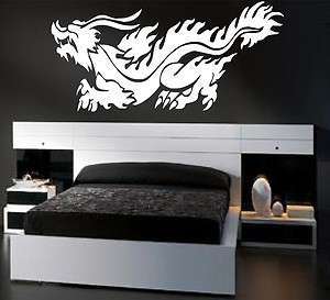 LARGE Oriental Dragon Vinyl Wall Decal *25 Colors*  