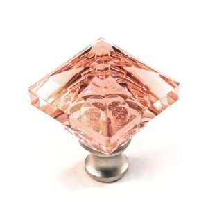 Cal Crystal Cabinet Hardware M995 PINK Crystal Item Imported Lead 