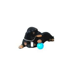  Dachshund (black) Dog Lifestyle Figurine
