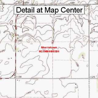  USGS Topographic Quadrangle Map   Morristown, Minnesota 