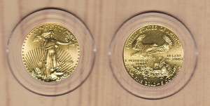   Holders / Capsules GOLD EAGLE 1/4 oz Direct Fit Air Tite 22mm Coin