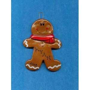  Personalized Ornament of Ginger Bread Man