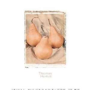  Three Pears Poster Print
