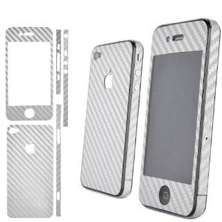  Carbon Fiber Skin Sticker Cover Protector For iPhone 4 (AT 