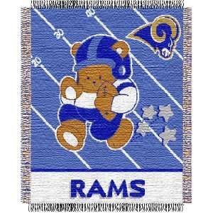  Woven Jacquard Baby Throw   Rams