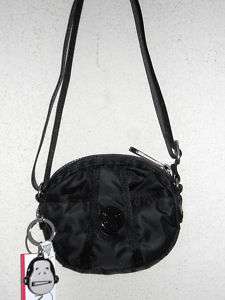 Kipling Black Egina Mini Shoulder X Body Handbag AC3772  