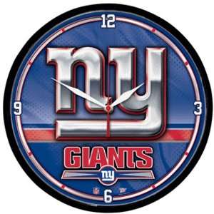  New York Giants Clock   Round Wall