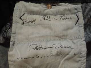 CHICOS Platinum WHITNEY MR Stretch Jeans ~Great dark denim~sz 1.5 Reg 