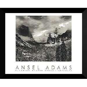  Ansel Adams Framed Art 34x28 Clearing Winter Storm