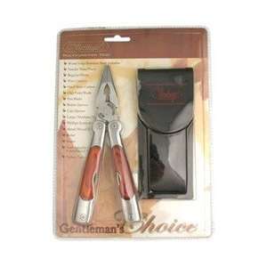  WOOD HANDLE PLIERS W/ POUCH