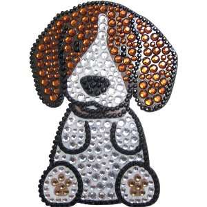  Beagle Dog   Love Your Breed Rhinestone Stickers Cell 
