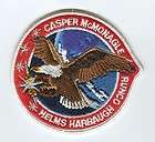 space shuttle casper helms runco harbaugh eagle patch returns not