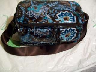 NEW Vera Bradley JAVA BLUE Cooler Lunch Bag NWT  