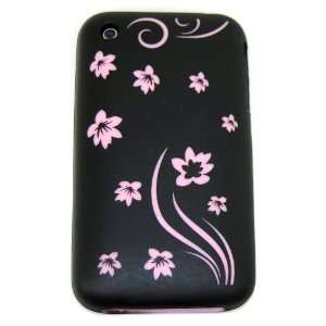 KingCase iPhone 3G & 3GS * Soft Silicone Case * Spring Flowers (Light 