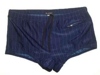 Jockey Mens Square Leg Swim Trunks Swimsuit Navy S, M, L, XL, 2XL 