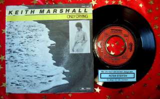 KEITH MARSHALL   Only crying * 1981 * PREIS HIT SINGLE  