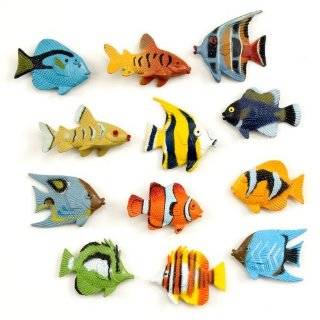 Assorted Plastic Tropical Fish (12) Party Supplies
