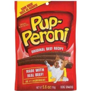  Pup peroni Orignal Beef Dog Snacks  5.6 oz.