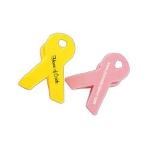  Magnetic awareness ribbon clip. 2 Day.