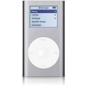  Hewlett Packard iPod Mini 4GB Silver Digital Audio Player 