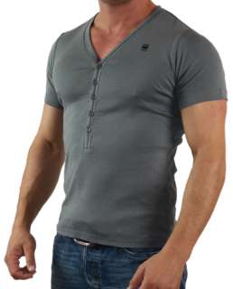 8173) G   Star Raw Herren Basic T Shirt anthrazit Neu  