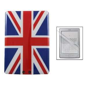 Modern Tech Union Jack Snap On Case Cover for All New  Kindle 4 