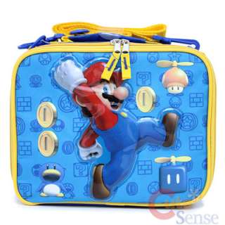 Super Mario Will Coin School Backpack Lunch Bag 5