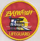 Baywatch Lifeguard Aufnäher Patch   Hasselhoff  Kultserie   Sammler 
