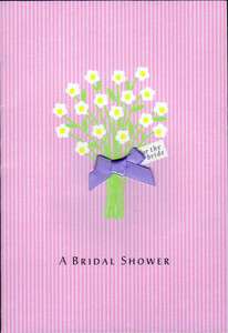 NEW 24 Hallmark Bridal Shower Invitations Flowers(3   Packs of 8) FREE 