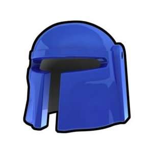  Blue Mando Helmet   LEGO Compatible Minifigure Piece Toys 