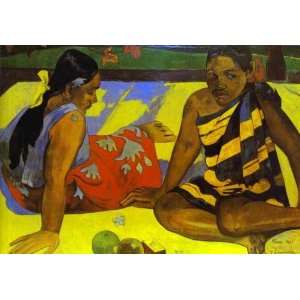  FRAMED oil paintings   Paul Gauguin   24 x 16 inches 