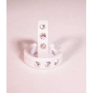  Jewellery Shop   15mm White Acrylic Huggie Earrings(Pair)   Brand 