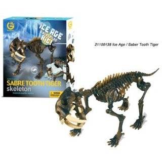 Geoworld Ice Age Excavation Kit   Sabre Tooth Tiger Skeleton