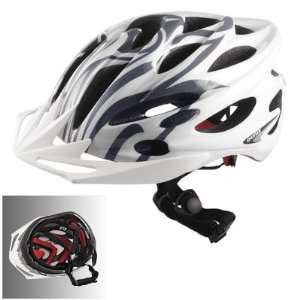 Como In Line Skateboard Rollerblade Road Bike Cycling Helmet White 
