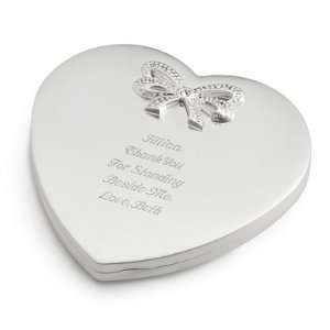  Personalized Satin Bow Compact Mirror Gift Beauty