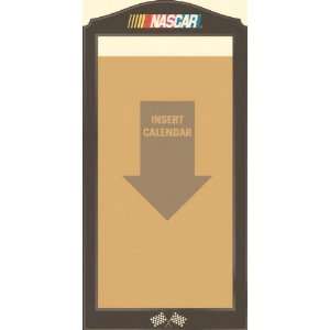  NASCAR Wood Calendar Frame