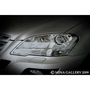 Mercedes ML M Class ML350 ML500 ML320 06  Chrome headlight trim