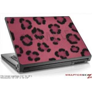  Large Laptop Skin Leopard Skin Pink Electronics