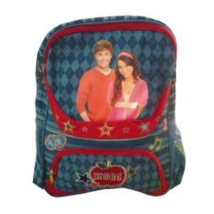   High School Musical Large School Backpack / Red & Blue Toys & Games