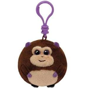  Ty Beanie Ballz   Bananas Clip the Monkey Toys & Games