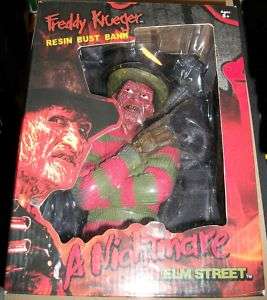 Nightmare on Elm Street Freddy Krueger Resin Bust Bank  