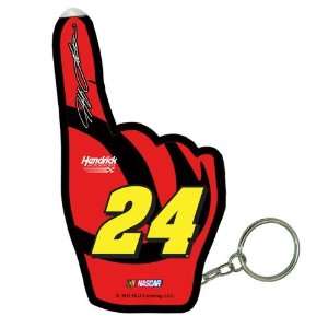  Jeff Gordon NASCAR Number 1 Fan Led Key Chain