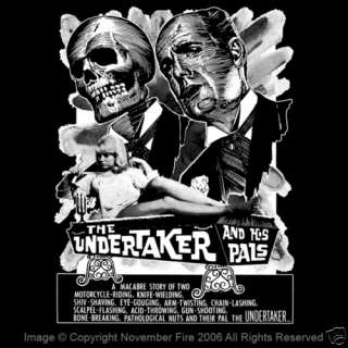 The Undertaker and His Pals Skull Biker Gang Fun Shirt  