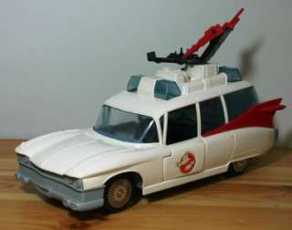   ECTO 1 w/ Top Chair, Claw & Stickers ambulance hearse car 80s toy