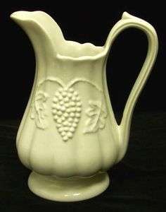 Red Cliff Ironstone GRAPE PATTERN 32 oz Pitcher NICE  