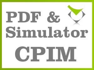   in Production and Inventory Management CPIM Exam Test Simulator PDF