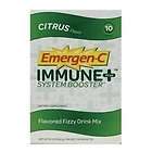 PACKS OF EMERGEN C IMMUNE+ SYSTEM SUPPORT   10 PACKETS EACH, TOTAL 