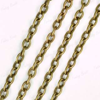 4M Iron Cable Antique Brass Unfinished Chains CH0113 4  