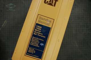 CAT Caterpillar 120H 135H Motor Grader Repair Shop Service Manual 