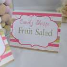 Candy Bar Buffet Labels, Tags, Sign, Sweet Names items in My Wedding 